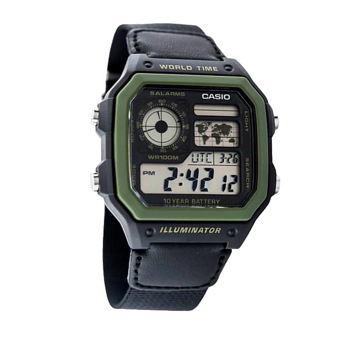 RELOJ DIGITAL CASIO AE-1200WHB-1BVDF