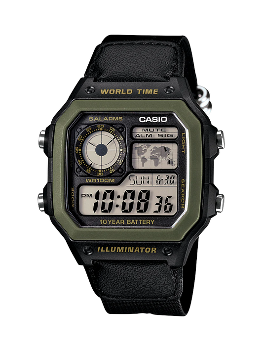 RELOJ DIGITAL CASIO AE-1200WHB-1BVDF