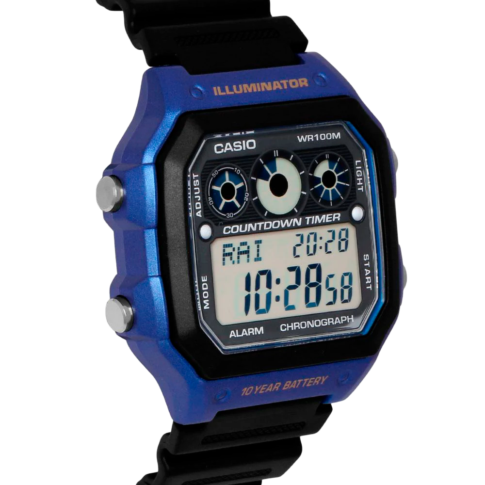 RELOJ DIGITAL CASIO AE-1300WH-2AVDF