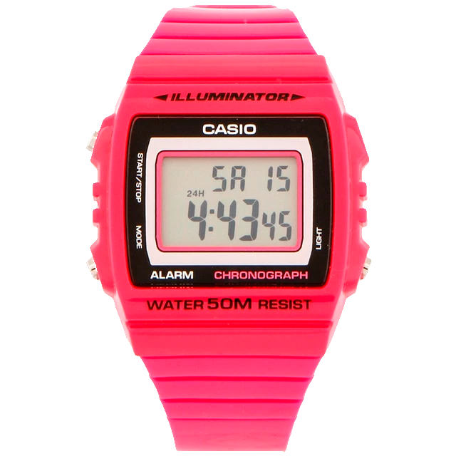 RELOJ DIGITAL CASIO MUJER W-215-4AVDF