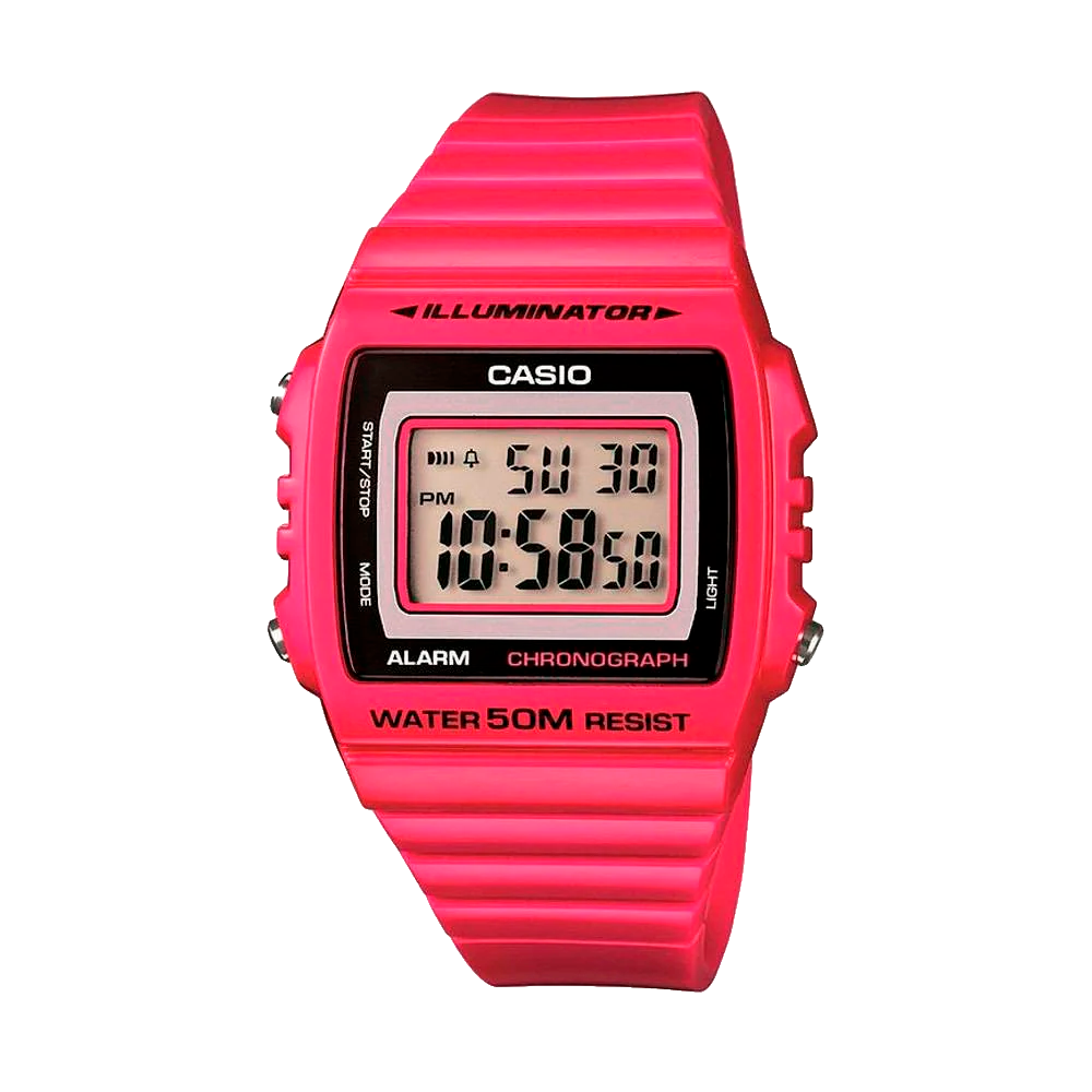 RELOJ DIGITAL CASIO MUJER W-215-4AVDF