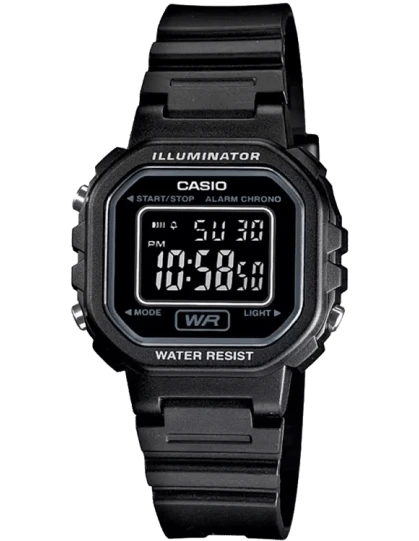 RELOJ DIGIAL CASIO MUJER LA-20WH-1BDF