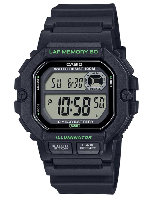 RELOJ DIGITAL CASIO WS-1400H-1AVDF
