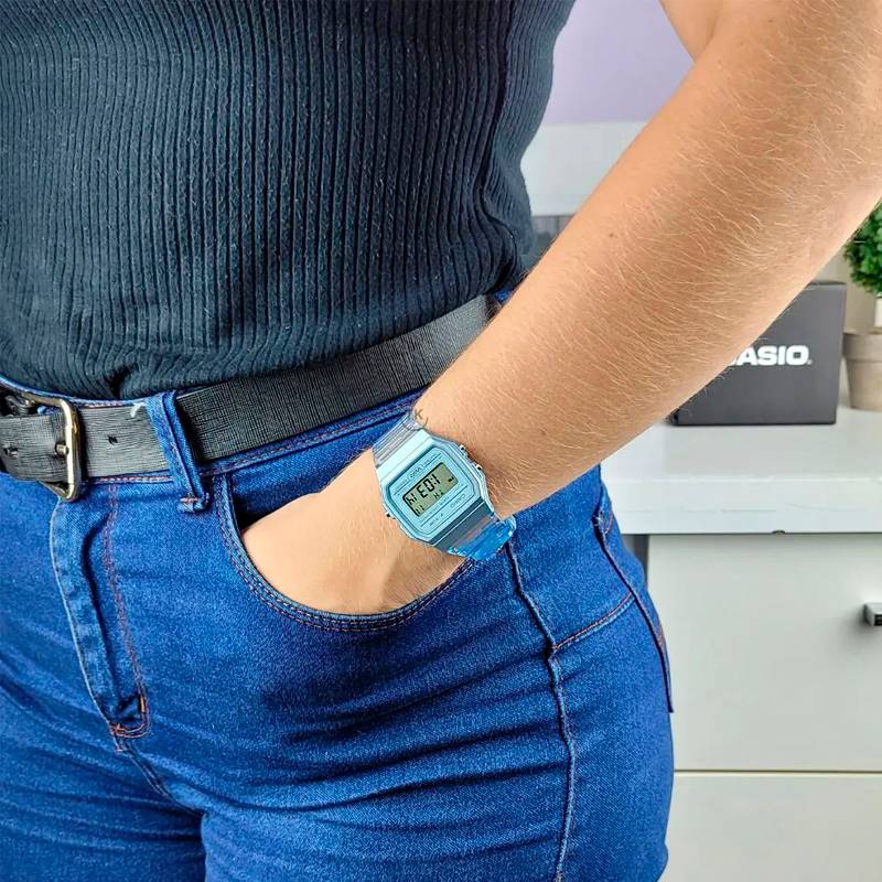 RELOJ CASIO F-91 WS-2DF