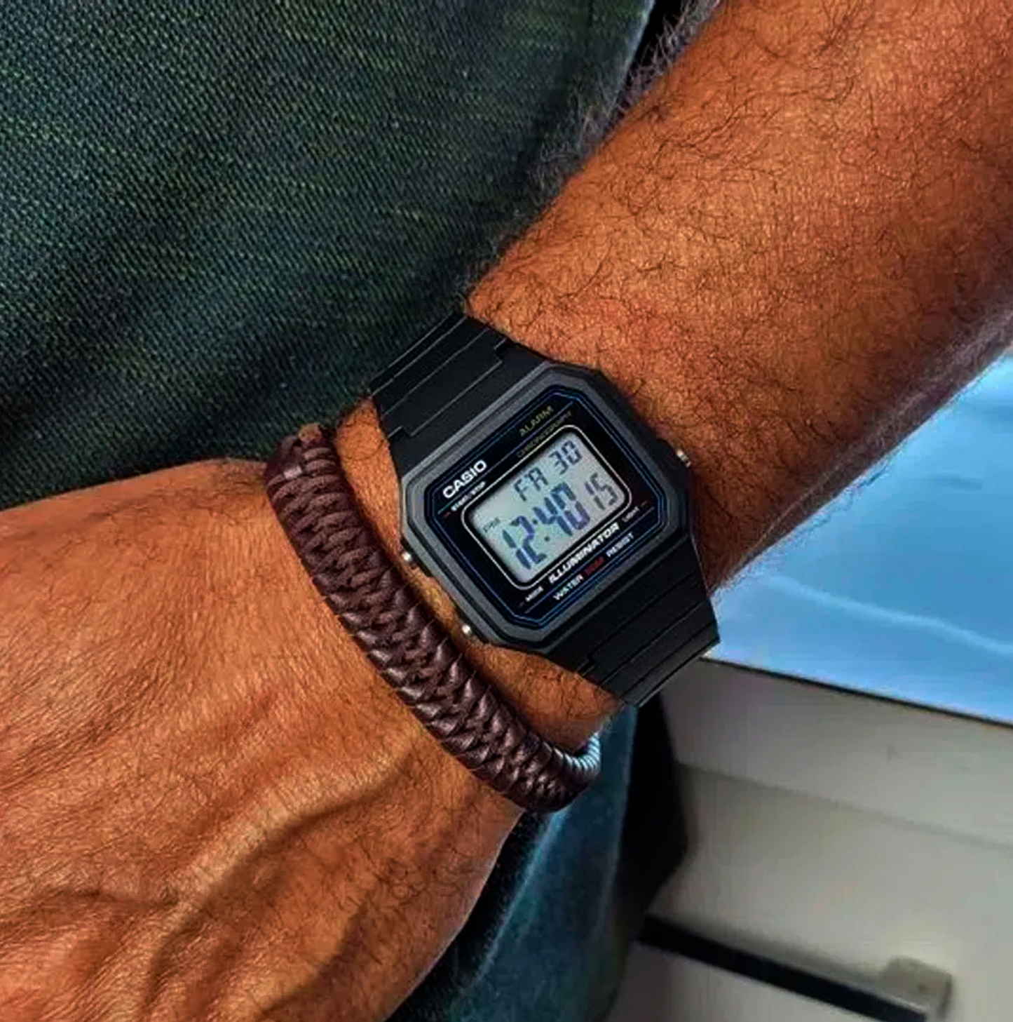 RELOJ DIGITAL CASIO W-217-1AVDF