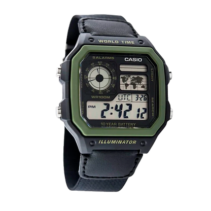 RELOJ DIGITAL CASIO AE-1200WHB-1BVDF