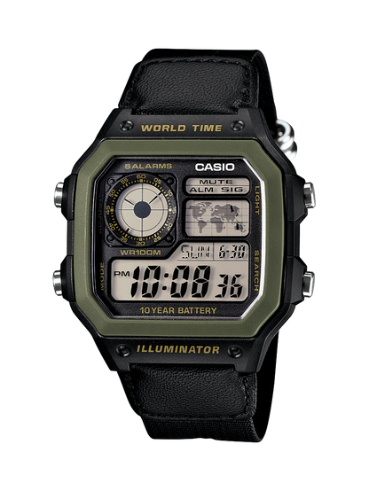 RELOJ DIGITAL CASIO AE-1200WHB-1BVDF