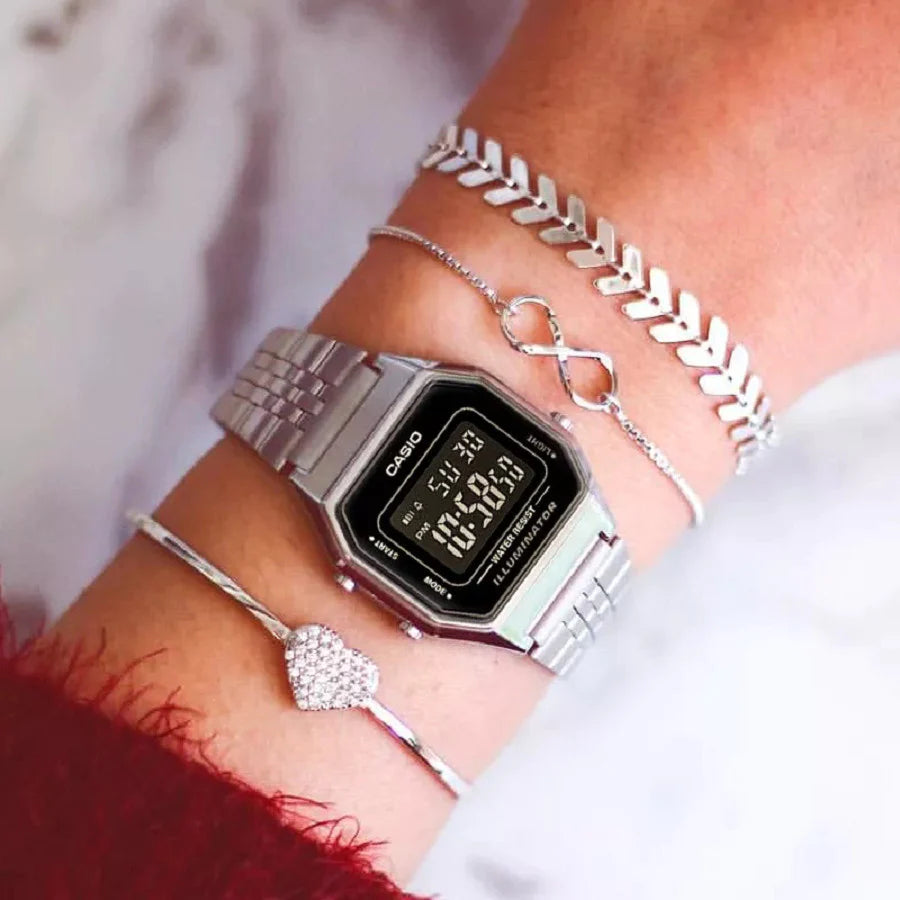 RELOJ CASIO LA680WA-1BDF