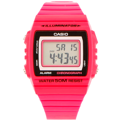 RELOJ DIGITAL CASIO MUJER W-215-4AVDF