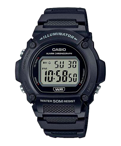 RELOJ DIGITAL CASIO W-219H-1AVDF
