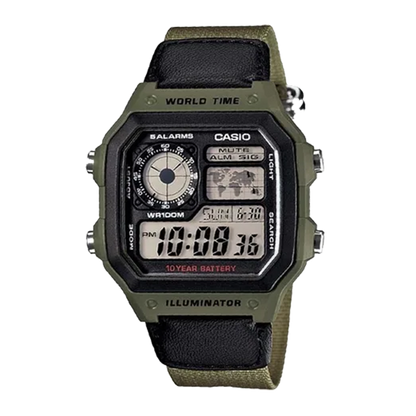 RELOJ DIGITAL CASIO AE-1200WHB-3BVDF