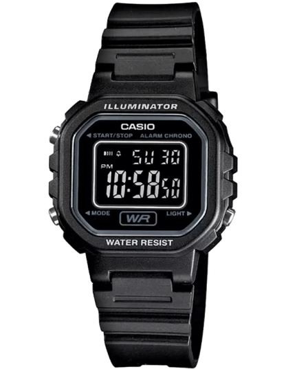 RELOJ DIGIAL CASIO MUJER LA-20WH-1BDF